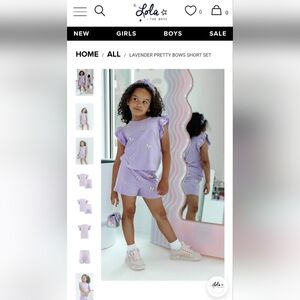 Lola + The Boys Short Set 6